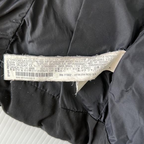 Zara Women’s Down Quilted Anorak Puffer Jacket, XS - Picture 14 of 15